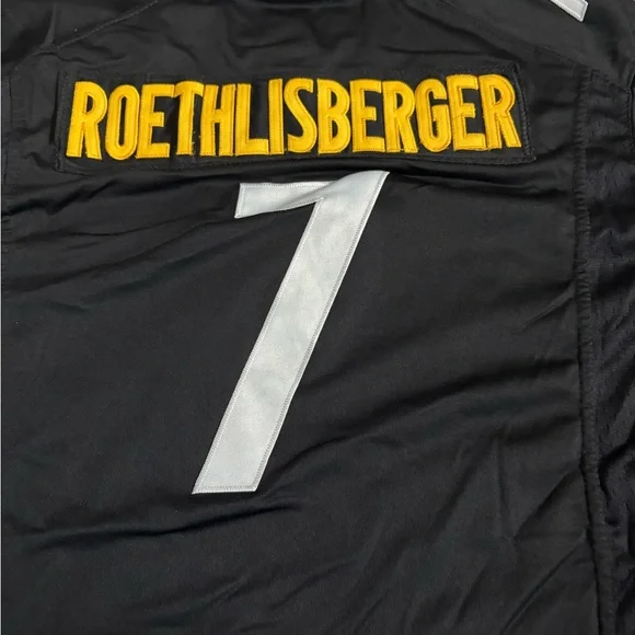 Kids NFL Nike number 7 Ben Roethlisberger jersey, size Xl Steelers jersey - Picture 6 of 9